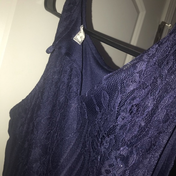 Blue Lace Dress - Picture 2 of 2